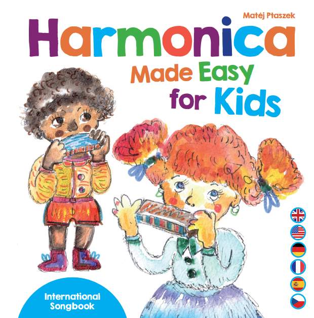 Classic Cantabile FBH-10 ON FunKids Harmonica en Do pour enfants Orange