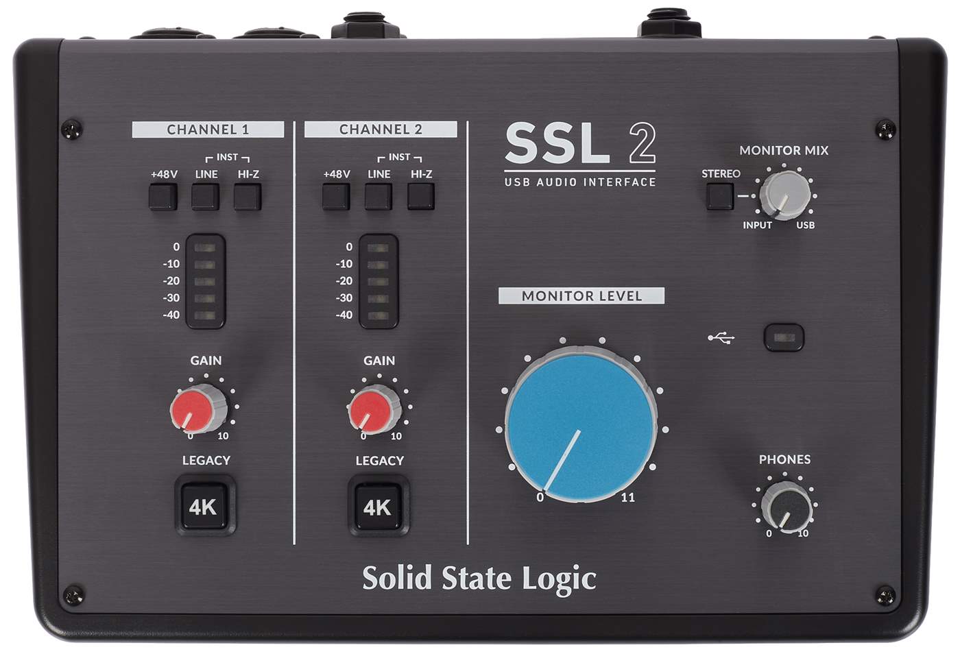 SOLID STATE LOGIC SSL 2 USB Audio Interface | Kytary.fr