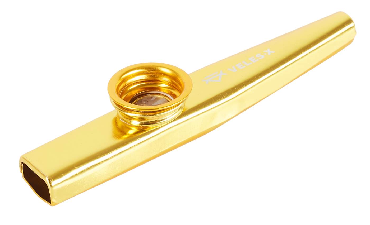 VELES-X Kazoo Metal, Gold Kazoo | Kytary.fr