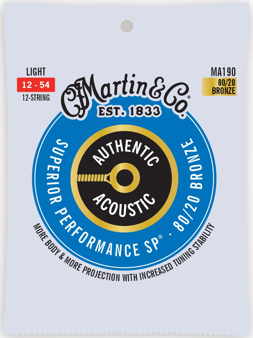 Martin Authentic SP 80/20 Bronze 12-String Light