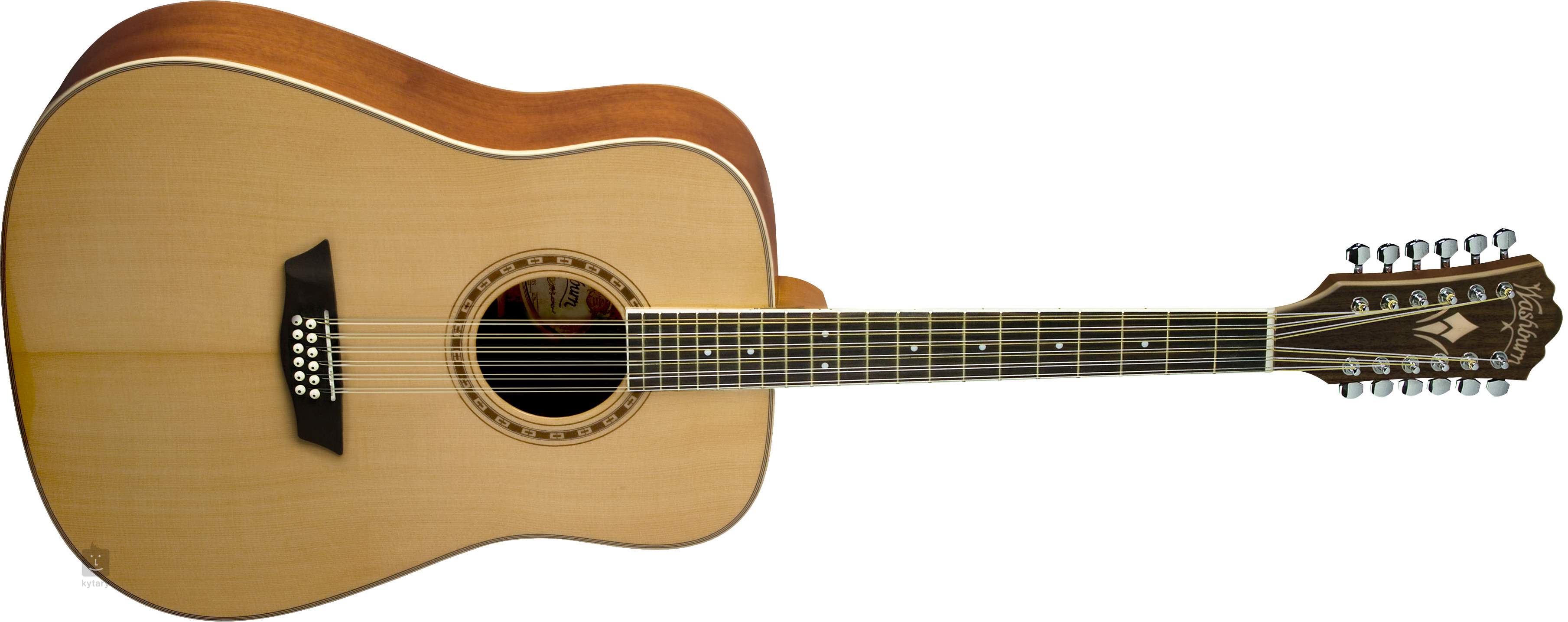 WASHBURN WD10S12 Guitare acoustique a douze cordes