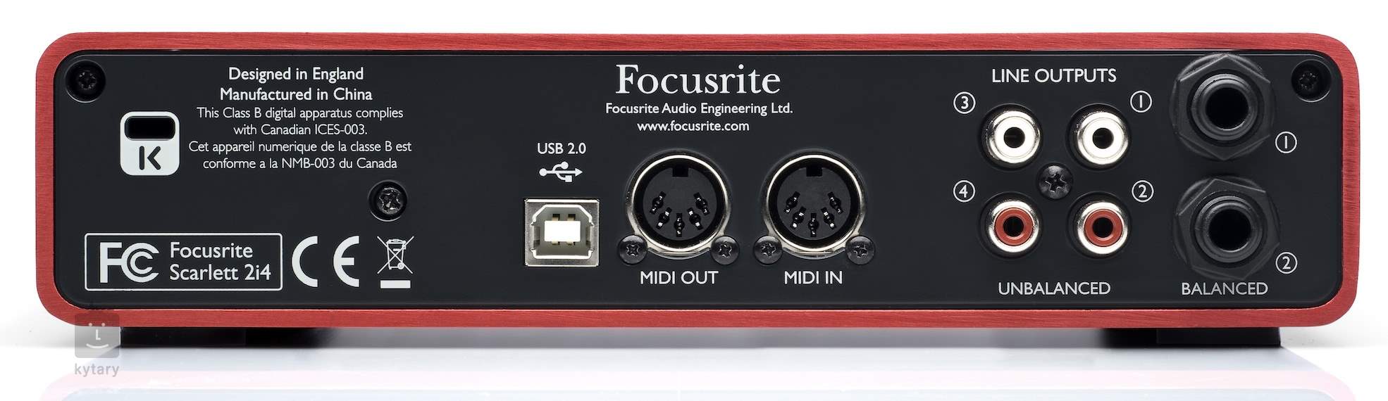 Focusrite Scarlett 2i4 Used Usb Audio Interface