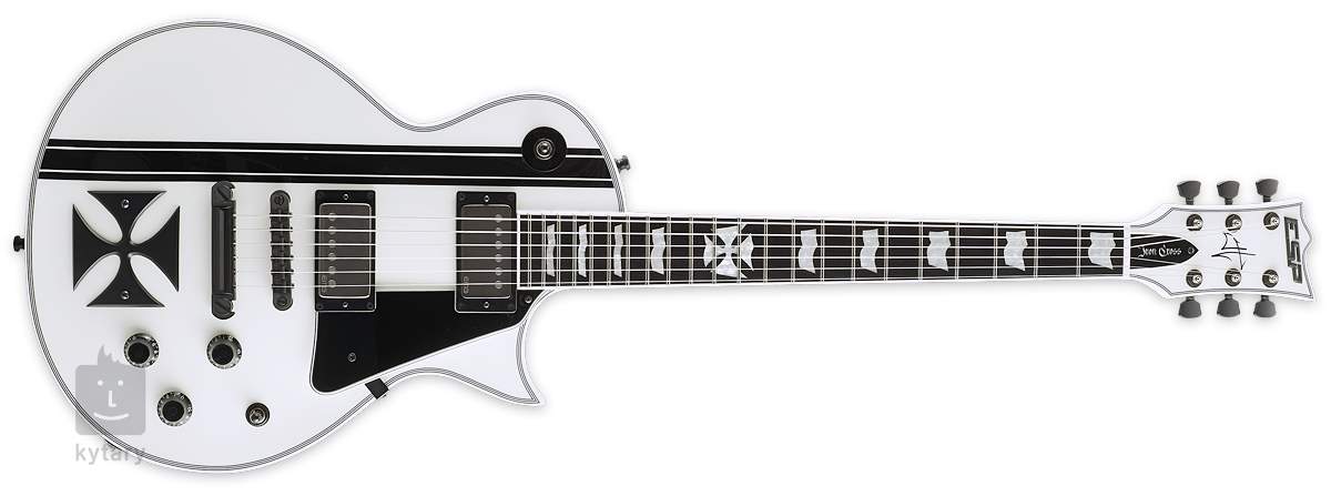 esp james hetfield iron cross black