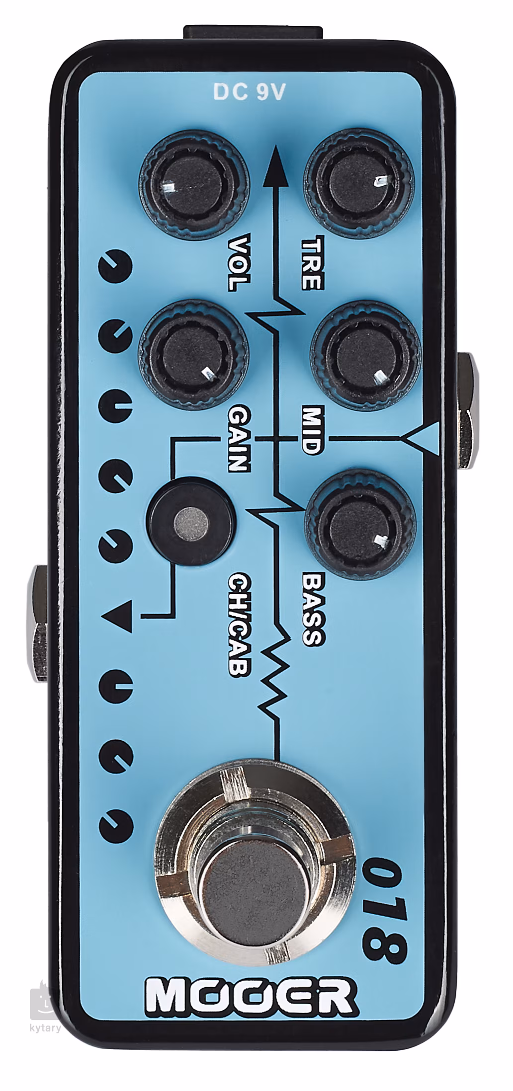 Mooer Micro Preamp 018 Custom 100 Pedal W/Cloth And 2 Cables : Amazon.in: Musical Instruments - 4
