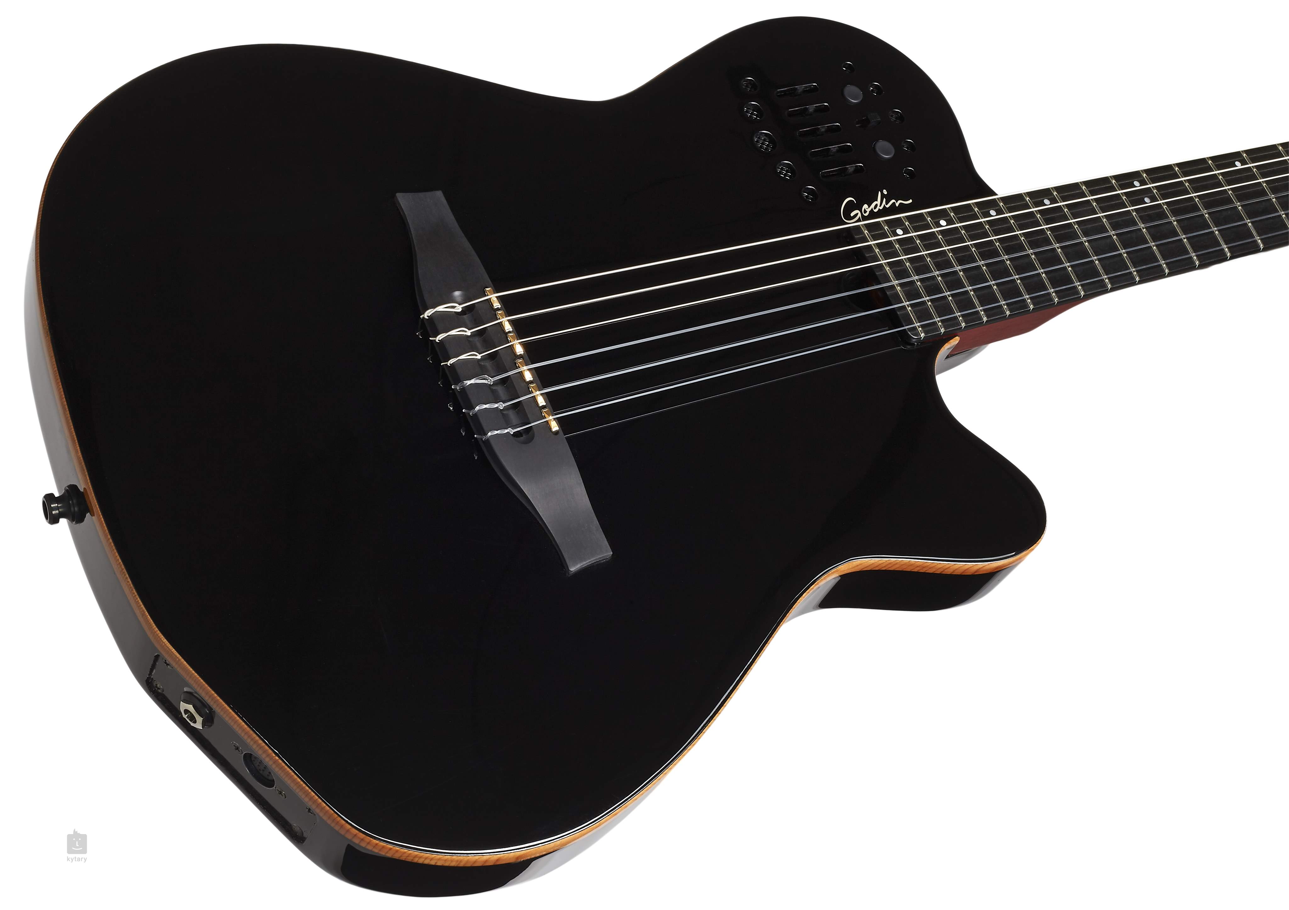 GODIN Multiac ACSSA Nylon Black Pearl HG Guitare électroacoustique