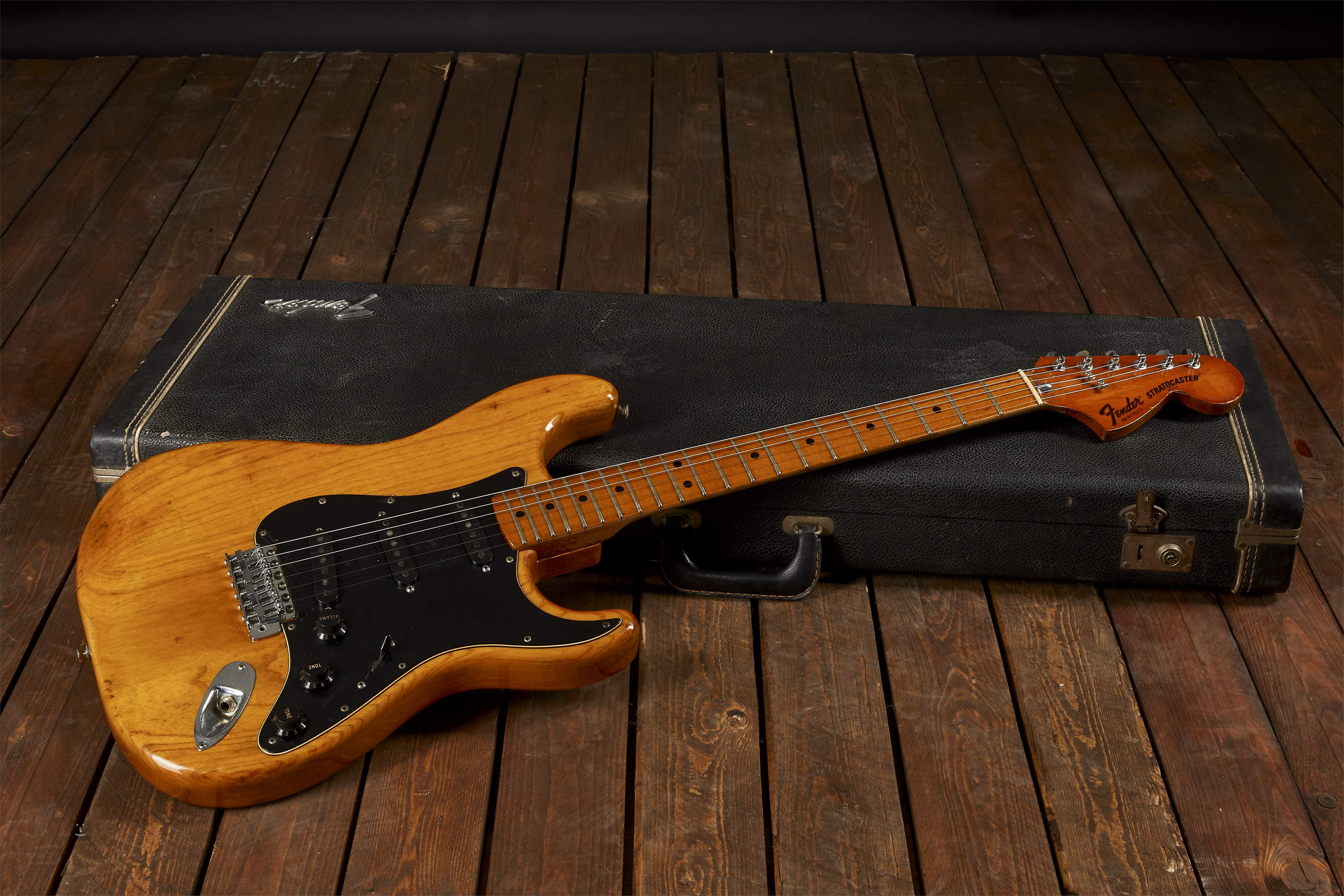 FENDER 1979 Stratocaster Natural Real Heavy Relic Guitare électrique