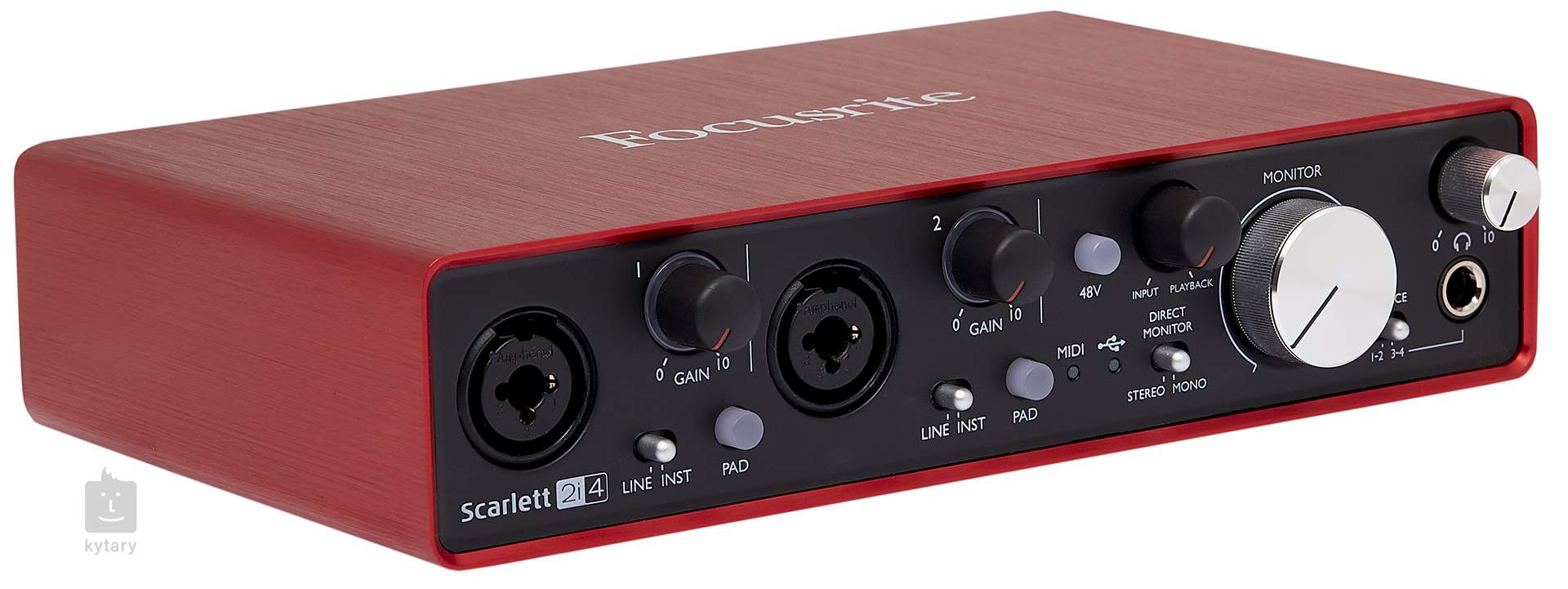 Focusrite Scarlett 2i4 2nd Gen Usb Audio Interface