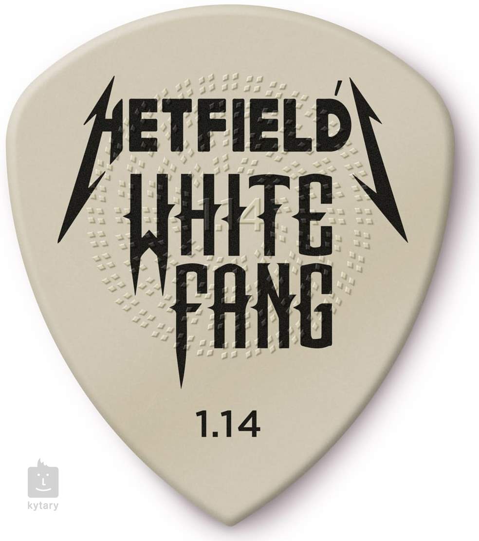DUNLOP Hetfield White Fang 1.14 Médiator Signature