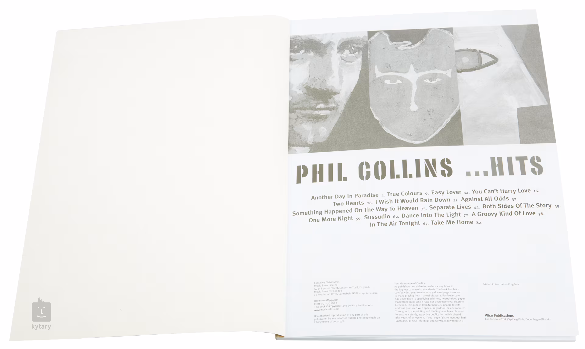 Ms Phil Collins Hits Le Recueil De Chansons