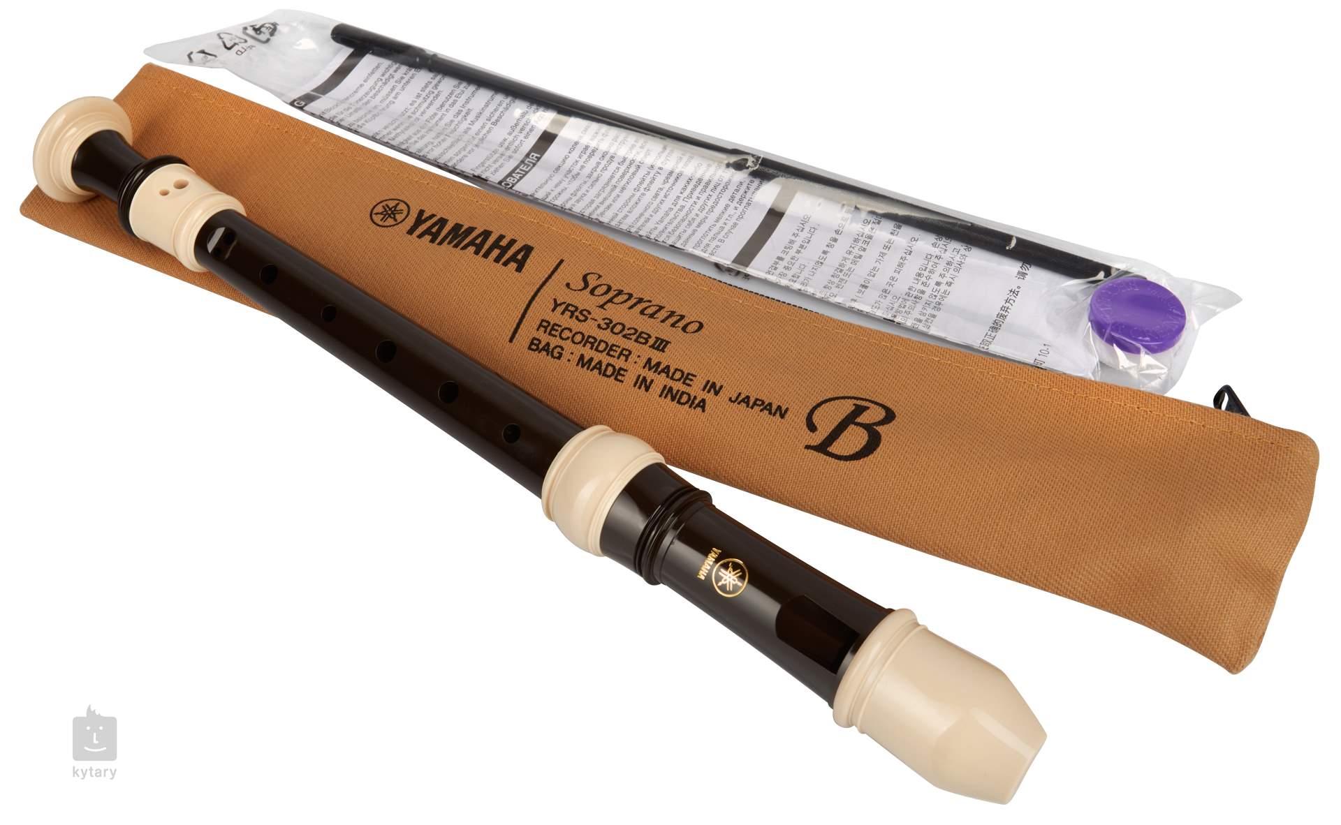 YAMAHA YRS302BIII Flute a bec soprano Kytary.fr