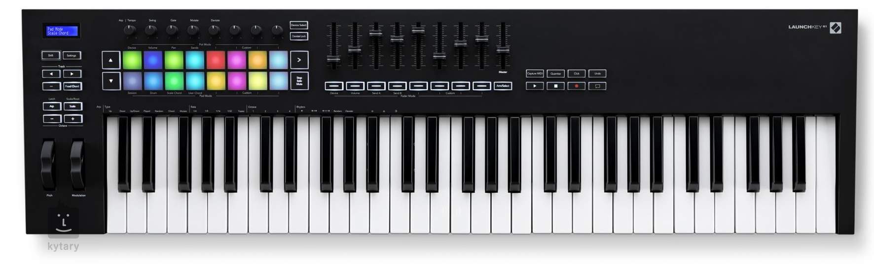 LaunchKey 37, Piano qui se connecte au PC portable/ fixe. Il n'a