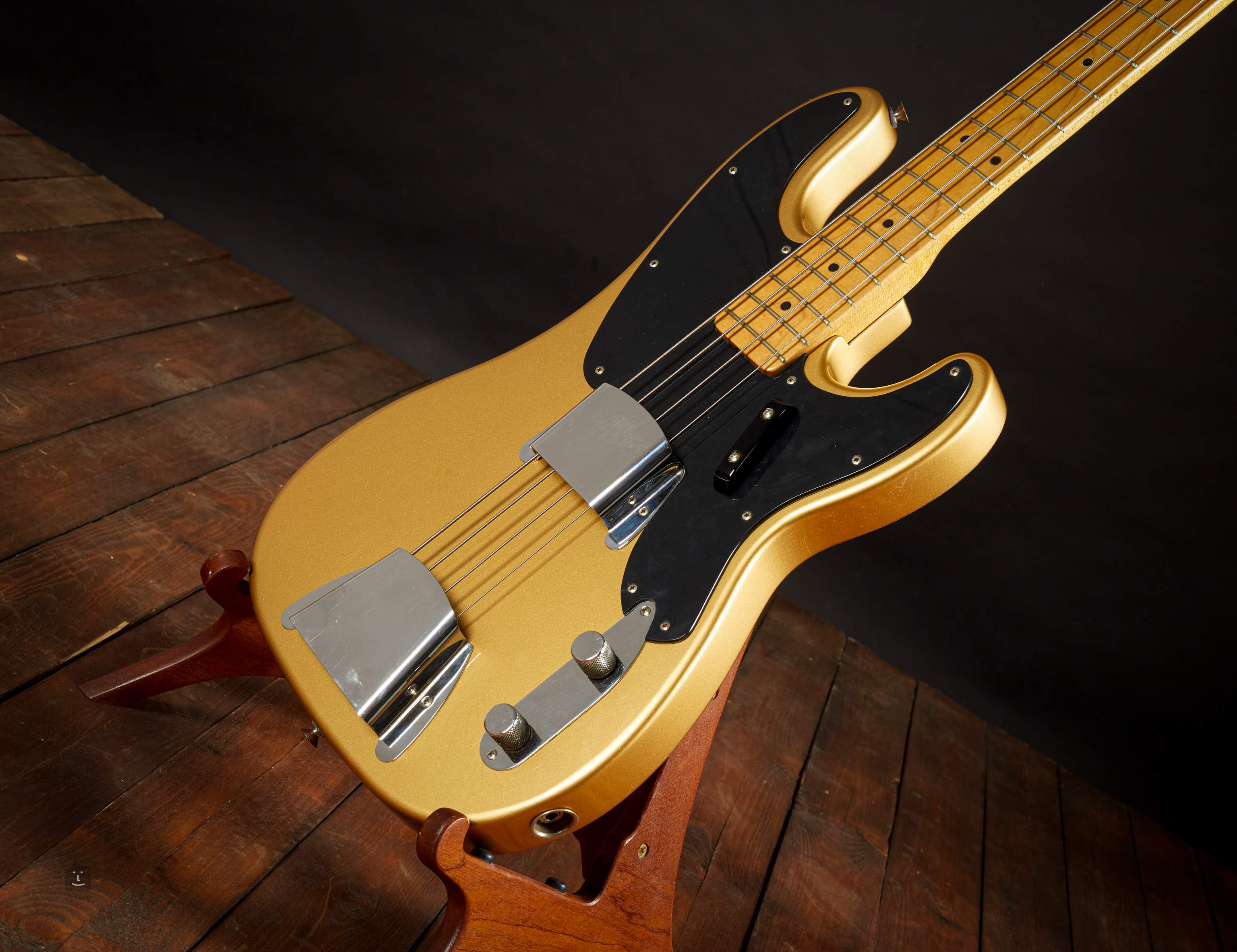 FENDER 1971 Telecaster Bass Refinish Aztec Gold Relic Basse électrique ...