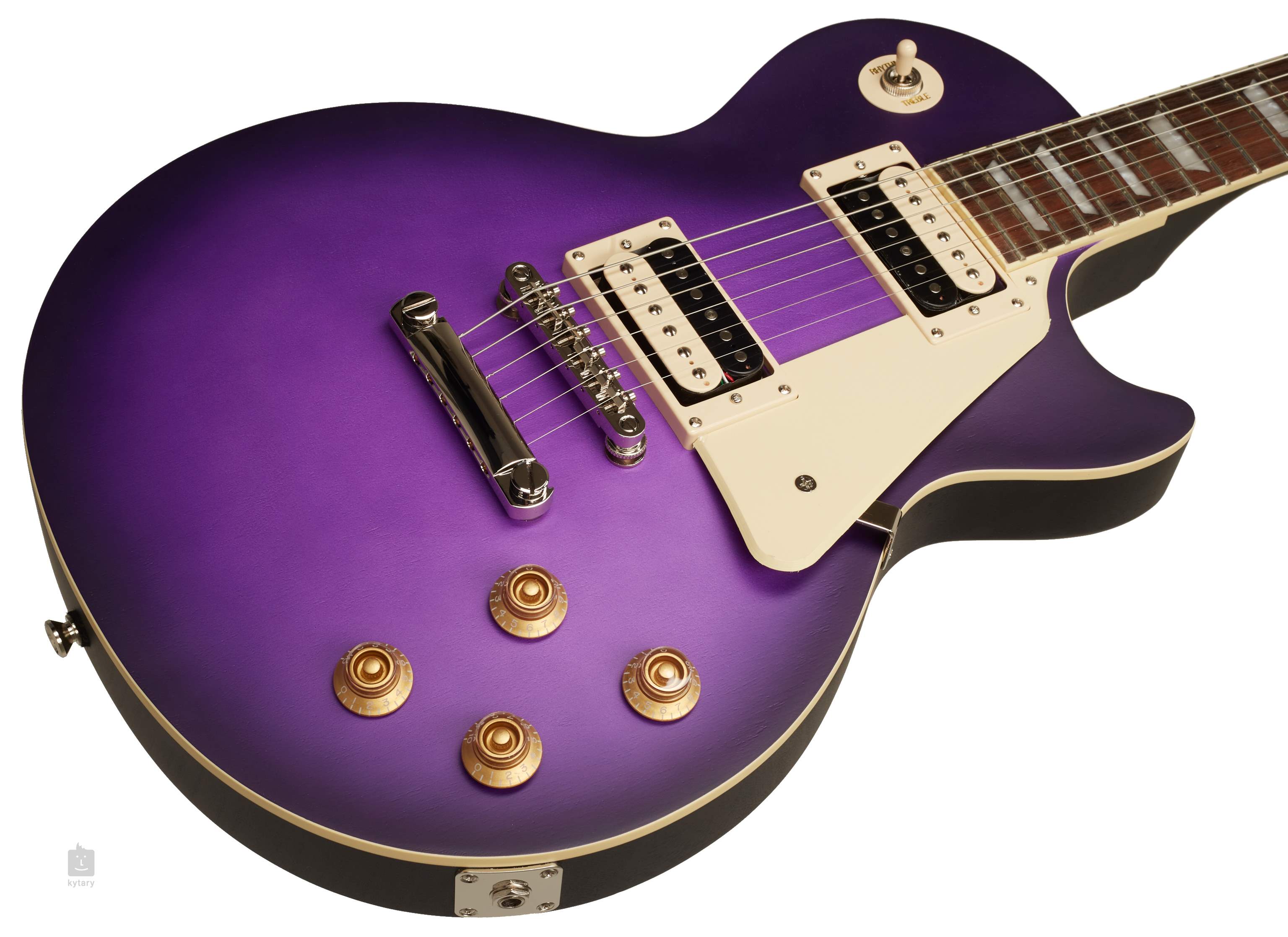 EPIPHONE Les Paul Classic Worn Worn Purple Guitare électrique | Kytary.fr