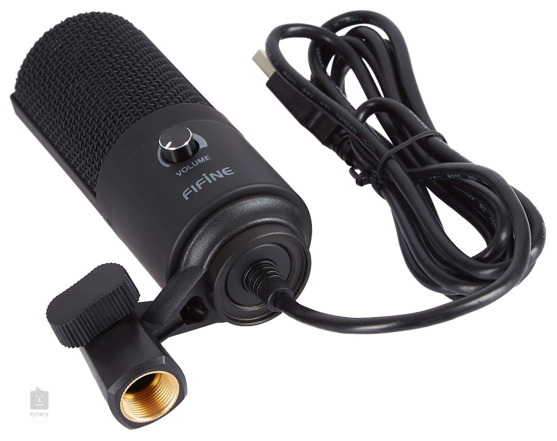 FIFINE USB Microphone d'enregistrement de Studio, Micro à