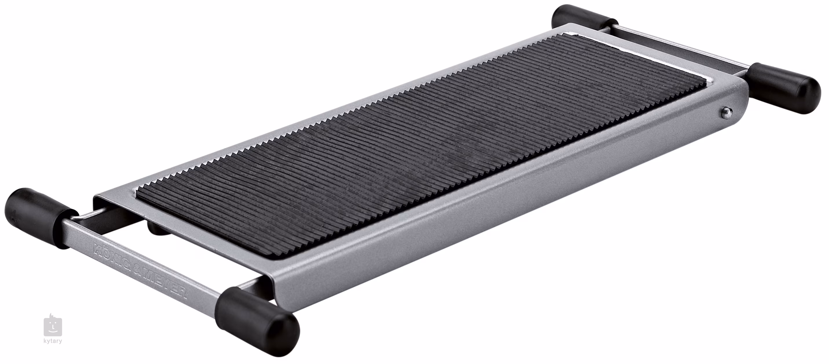 K&M Guitar Footrest NickelColored Reposepied Kytary.fr