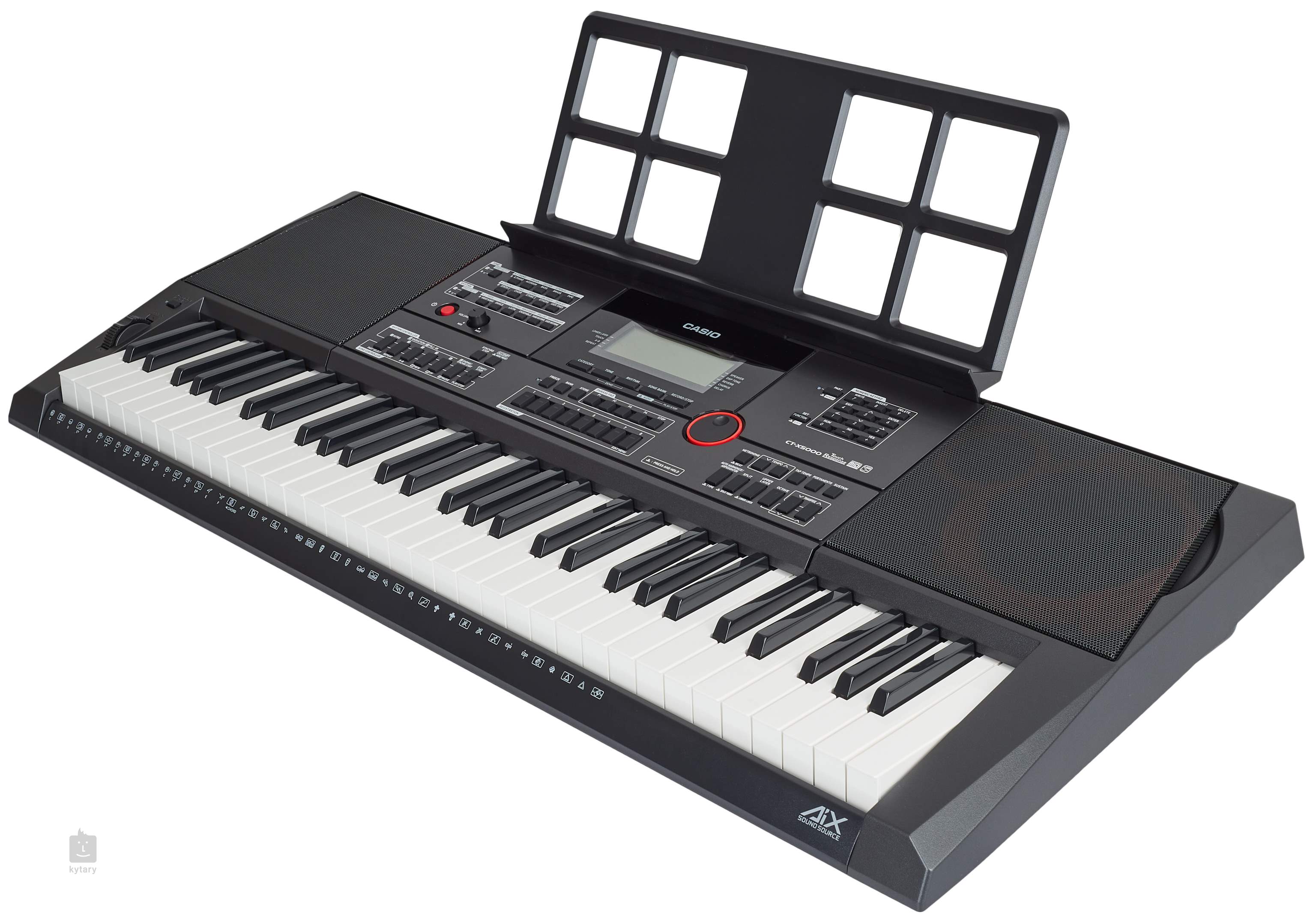 Casio CT-S1 - Clavier électronique - 61 touches - 64 notes polyphonie -  noir - Clavier arrangeur