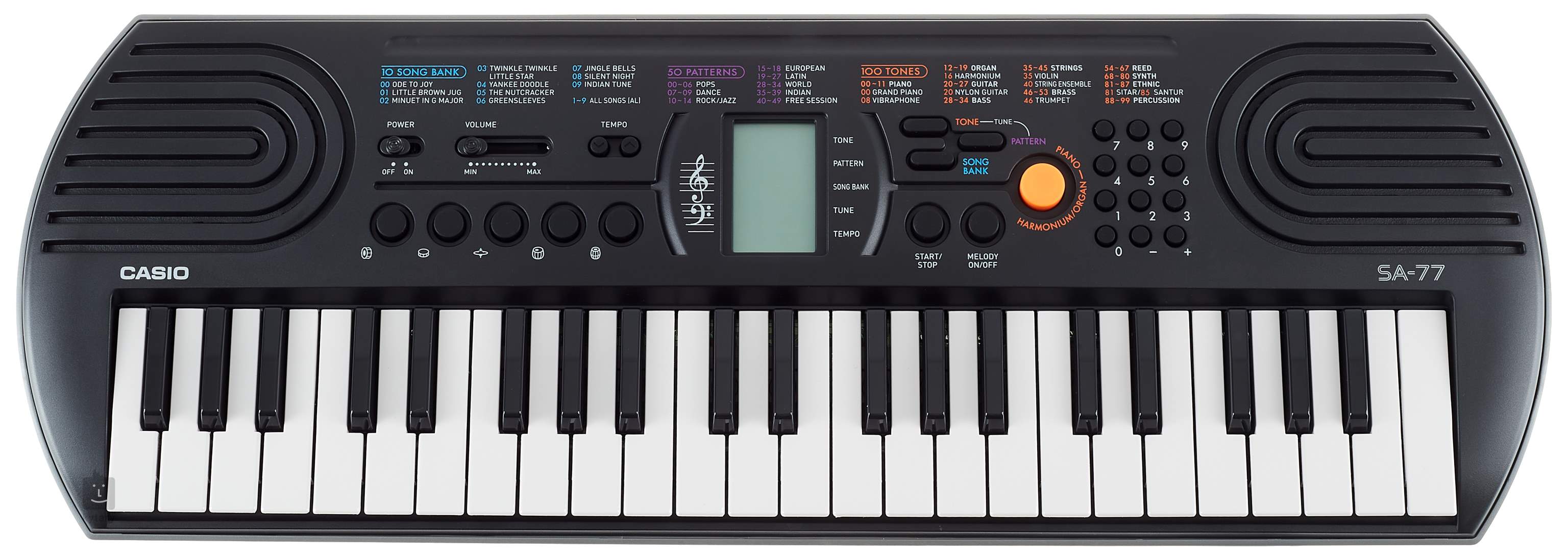 Casio - SA-77 mini clavier 44 touches - Clavier arrangeur