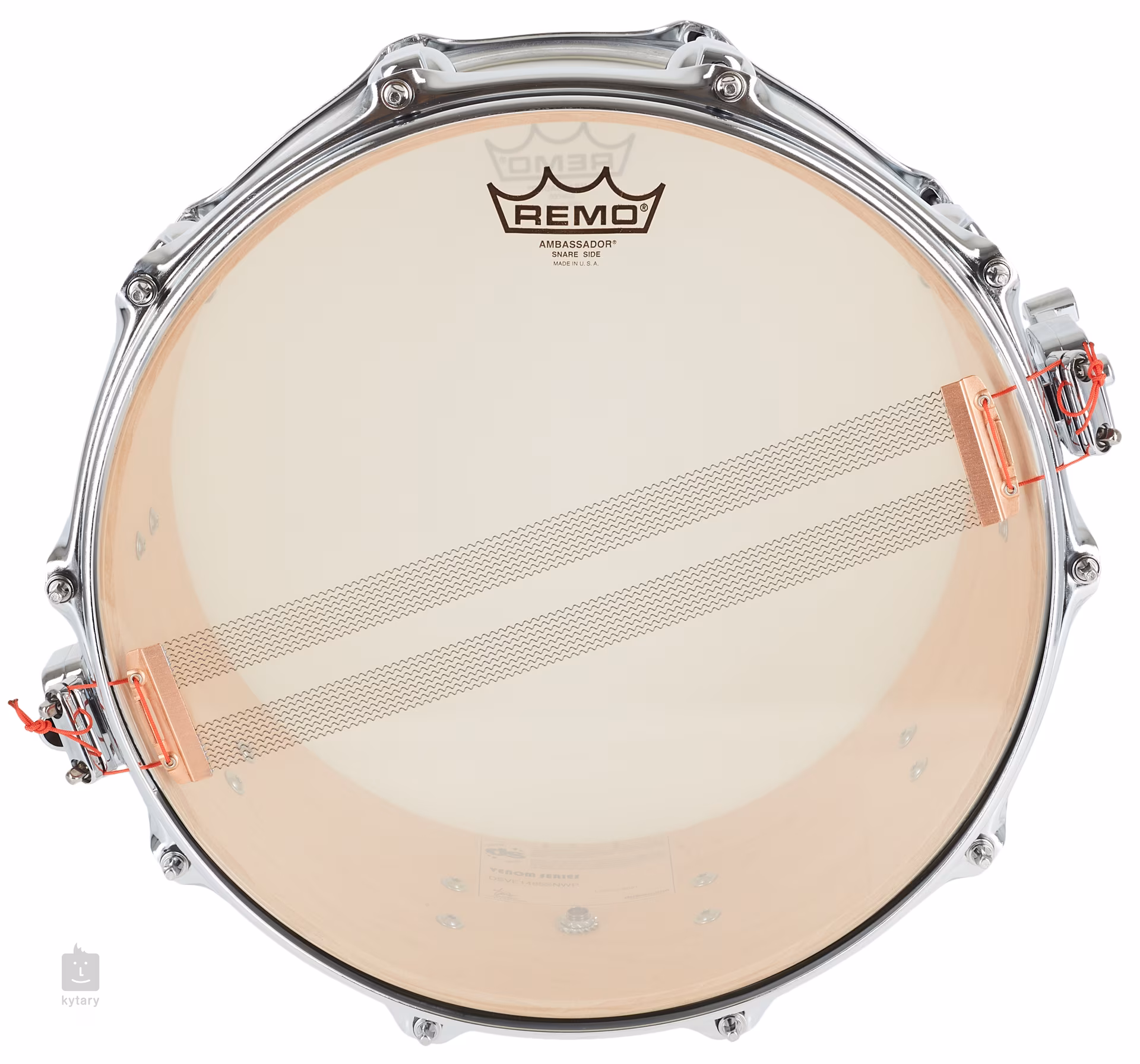 DS DRUM 14" x 6,5" Venom White Pearl Snare Drum Caisse claire