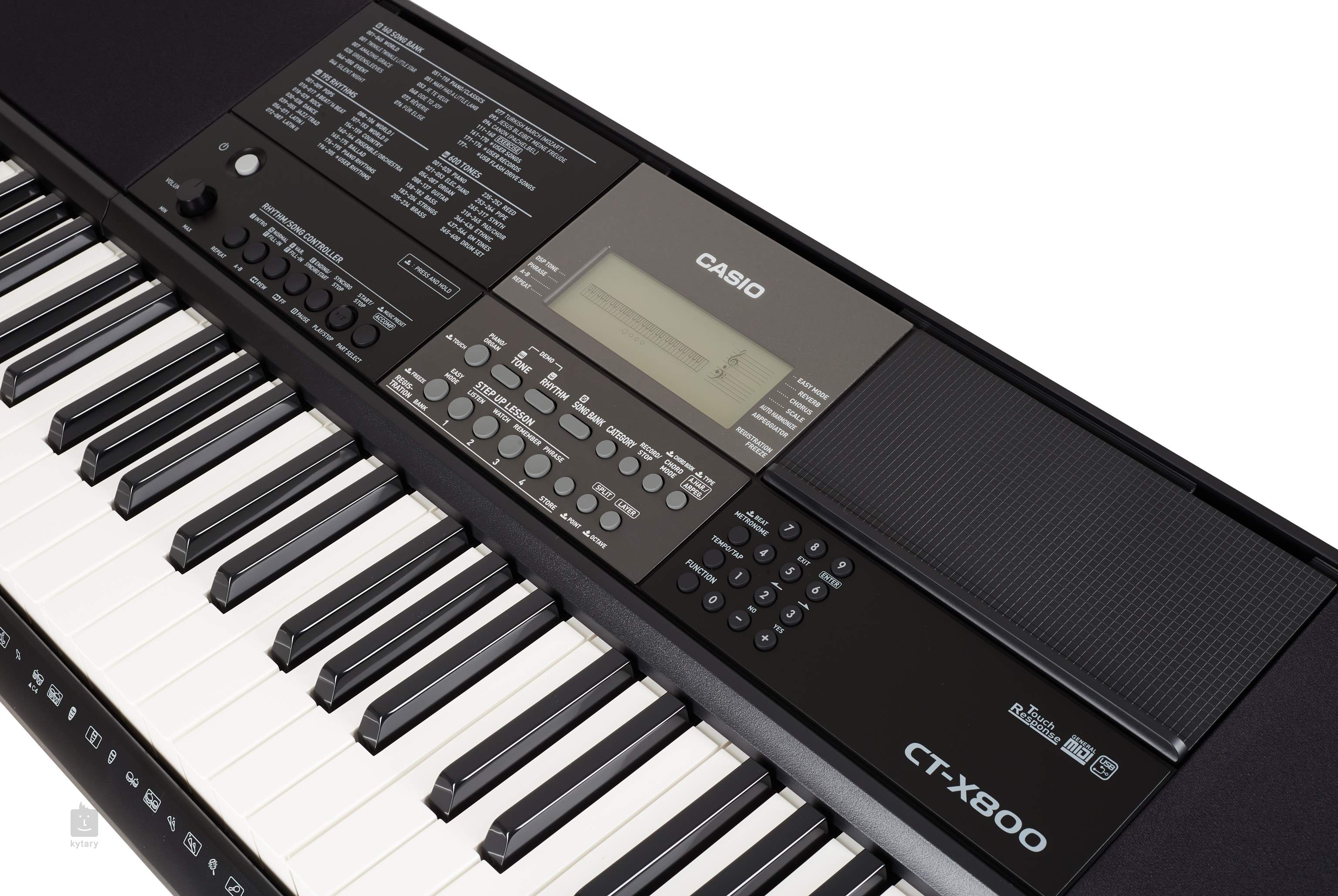 Clavier Casio CT-X800 avec 61 touches standard à…