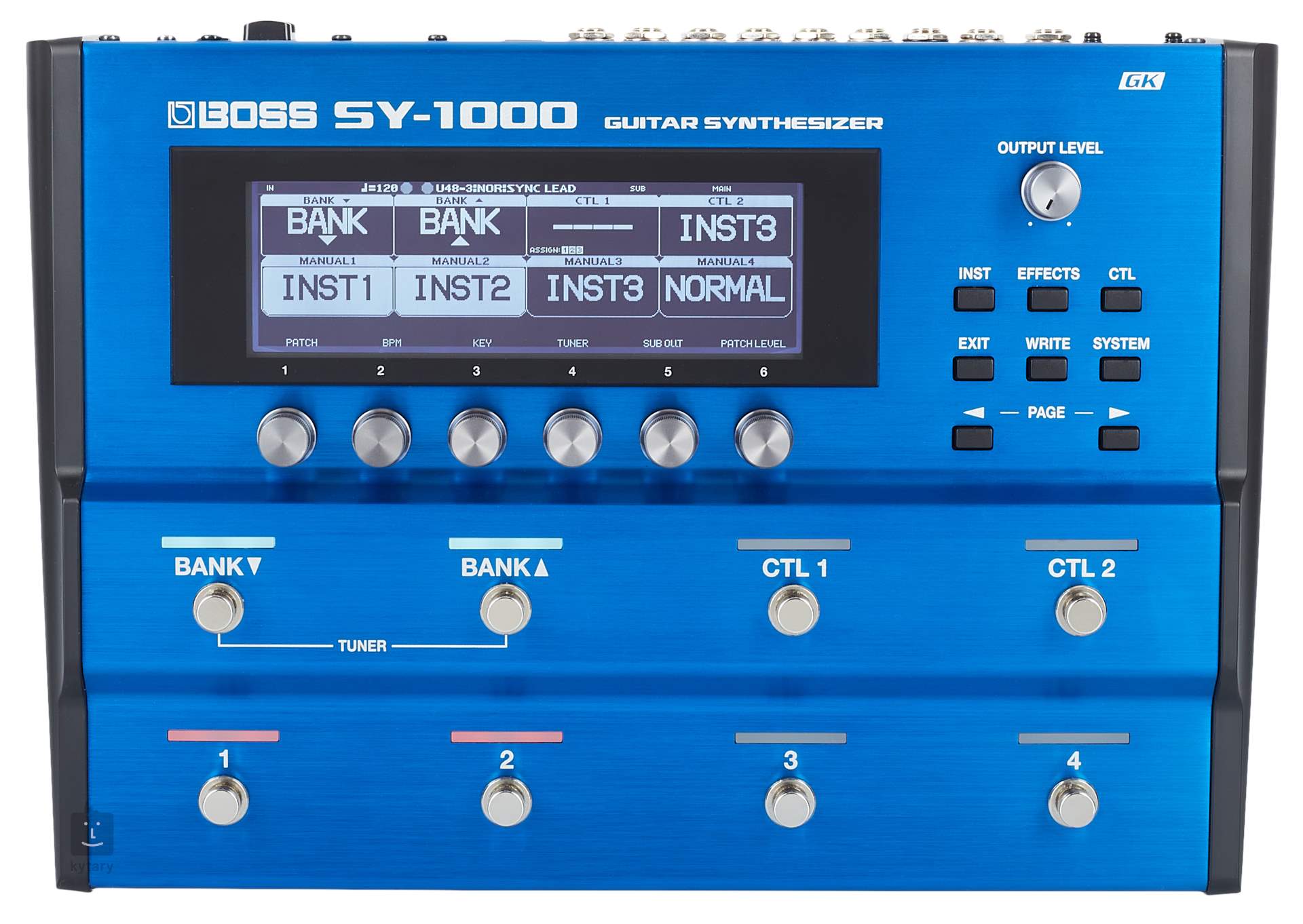 Boss SY-1 - Pédale synthétiseur pour guitare électrique 