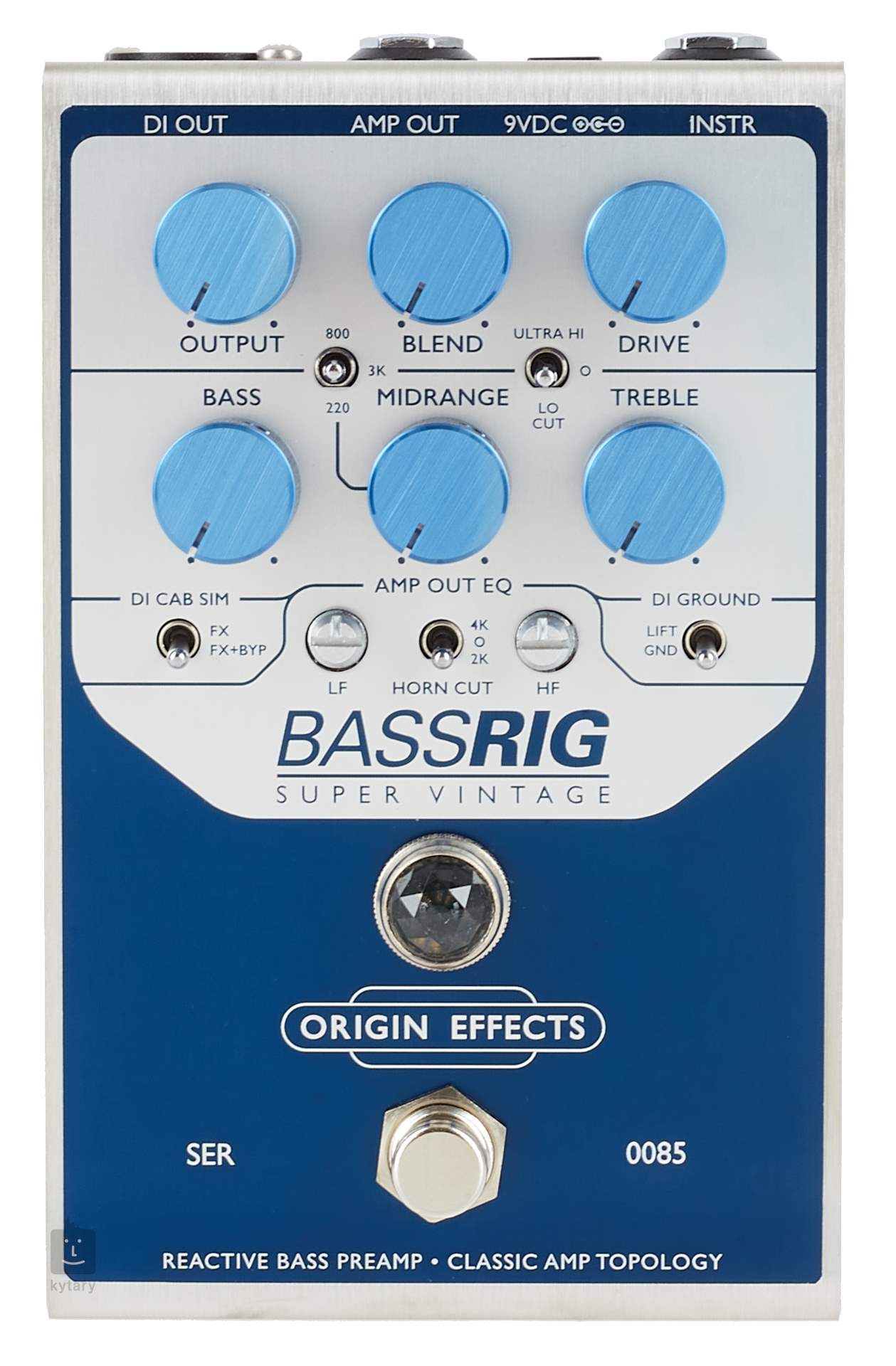 Connexion En Ligne Actuellement Indisponible Origin ORIGIN EFFECTS BassRIG Super Vintage Effet basse | Kytary.fr