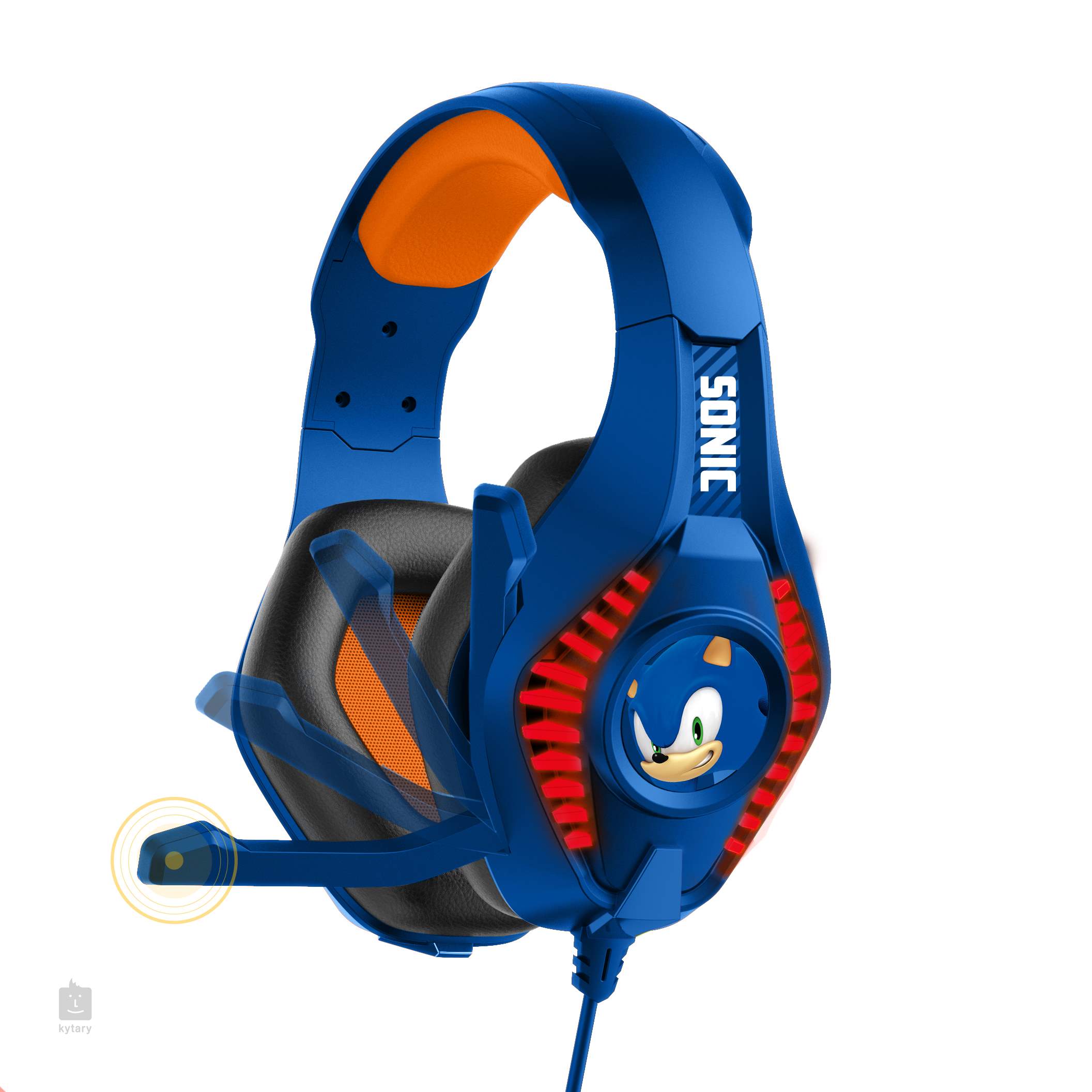 Casque rétractable avec fil - Ecouteur casque audio Couleur - Bleu