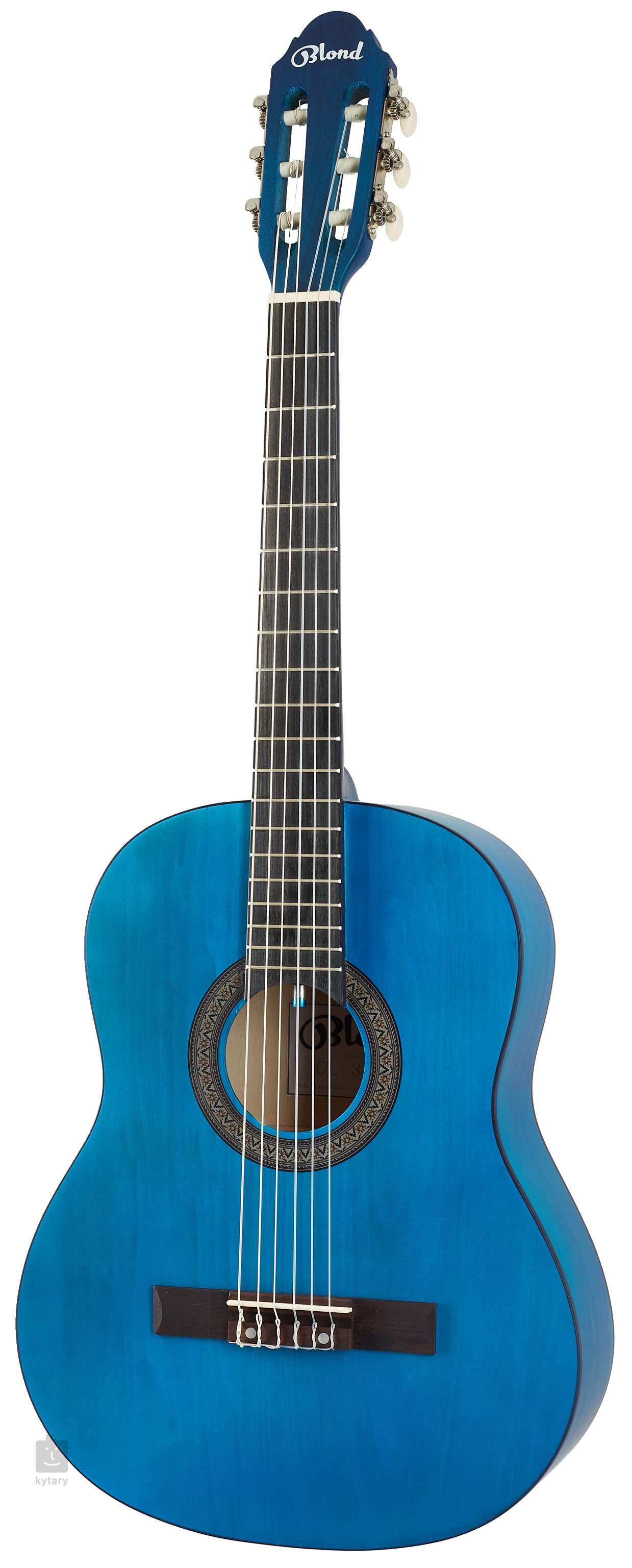 Guitare enfant folk 1 2 bleu - guitare acoustique enfant