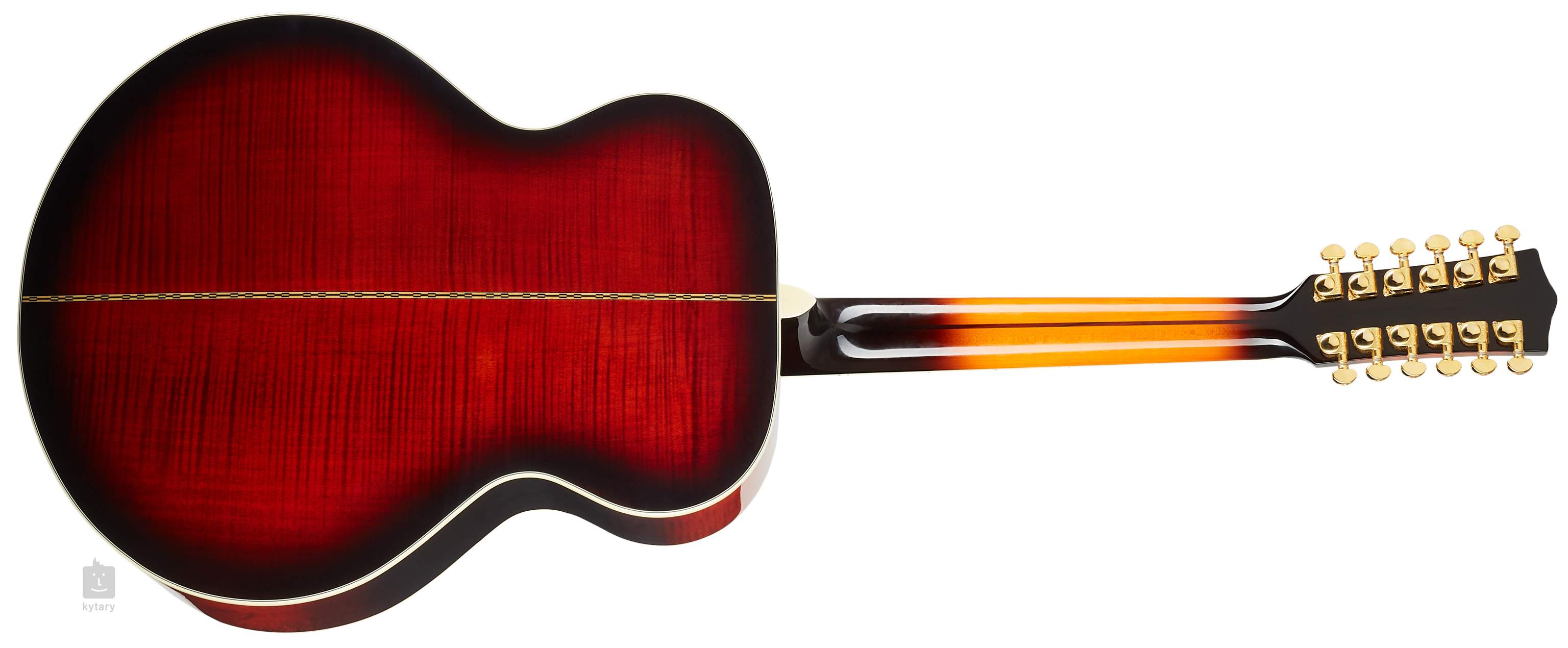 Sans Marque Mini guitare pour Enfant - Rouge - Bordure noire à