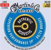 MARTIN Authentic SP 80/20 Bronze 12-String Light