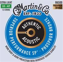 MARTIN Authentic SP 92/8 Phosphor Bronze 12-String Extra Light