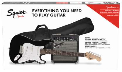 fender stratocaster beginner pack