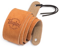 Taylor Honey Suede Logo Guitar Strap