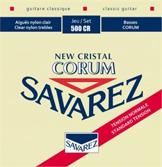 Savarez 500CR New Cristal Corum Normal Tension - Nylon húrok klasszikus gitárra