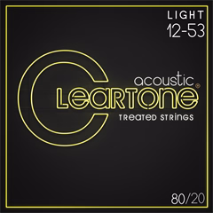 Cleartone 80/20 Bronze 12-53 Light - Fém húrok akusztikus gitárra