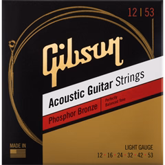 Gibson Phosphor Bronze Acoustic Guitar Strings Light - Fém húrok akusztikus gitárra