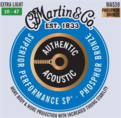 Martin Authentic SP 92/8 Phosphor Bronze Extra Light