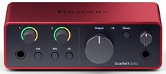 Focusrite Scarlett Solo 4th Gen