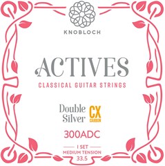 Knobloch ACTIVES Double Silver CX Carbon Medium Tension 33.5