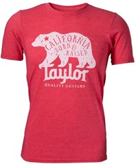 Taylor Men's SST CA Bear Heather Red M