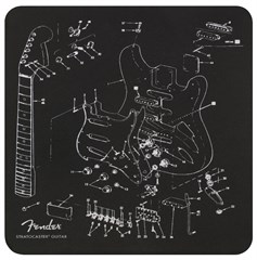 Fender Mousepad Exploded Strat