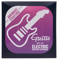 Guitto GSE-009 Electric Guitar Strings 9-42 - Húrok elektromos gitárra