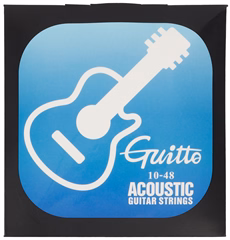Guitto GSA-010 Acoustic Guitar Strings 10-48 - Fém húrok akusztikus gitárra