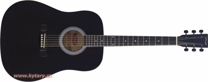 Stagg SW203BK PACK 2 - Akusztikus gitár