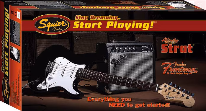 Fender Squier Affinity Strat Special + Fender Frontman 15G - Gitár szett