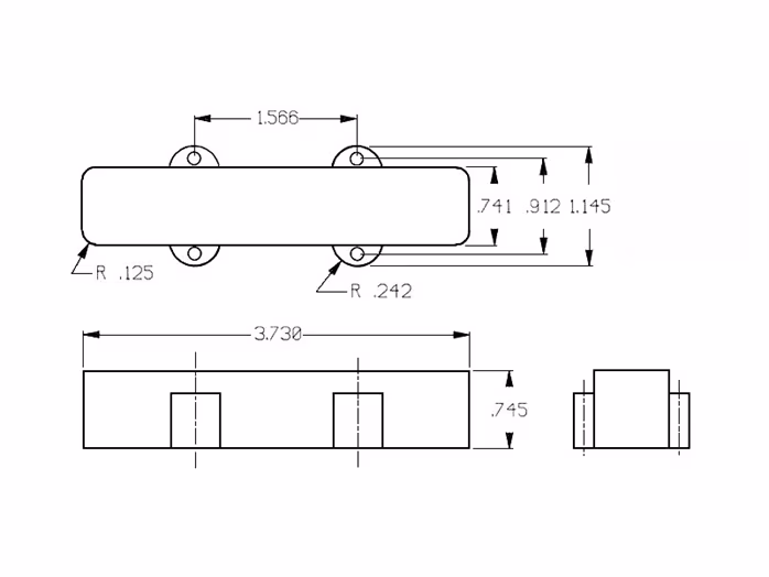 Seymour Duncan SJ5B-70/74 Apollo Jazz Bass 5-String - Elektromos basszusgitár hangszedő