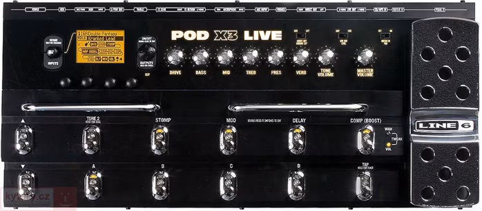 Line 6 POD X3 Live - Gitár multieffekt