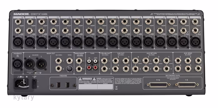 Mackie ONYX 1640i - Analóg keverő pultok