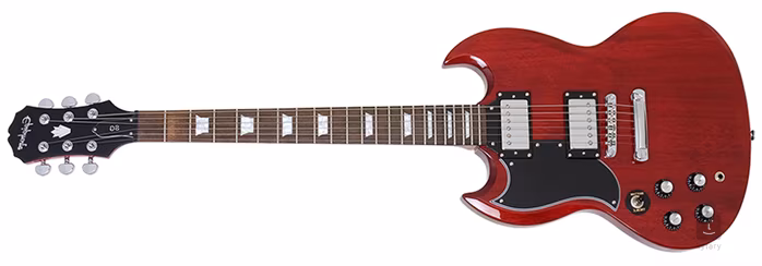 Epiphone G-400 LH CH (poškozeno) - Elektromos gitár