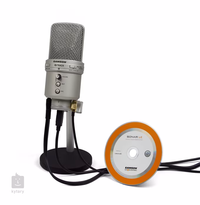 Samson G-Track (kicsomagolt) - USB-s kondenzátor mikrofon