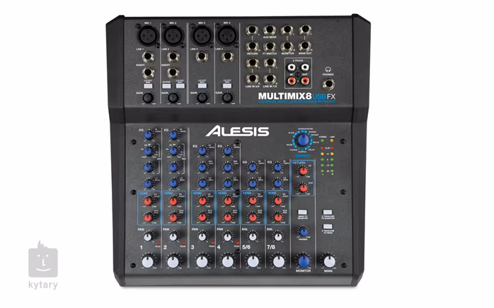 Alesis Multimix 8 USB FX - Analóg keverő pultok